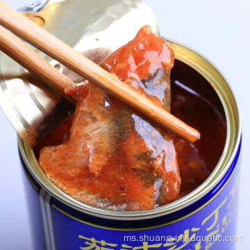 125g 155g sardin makanan kalengan dalam sos tomato